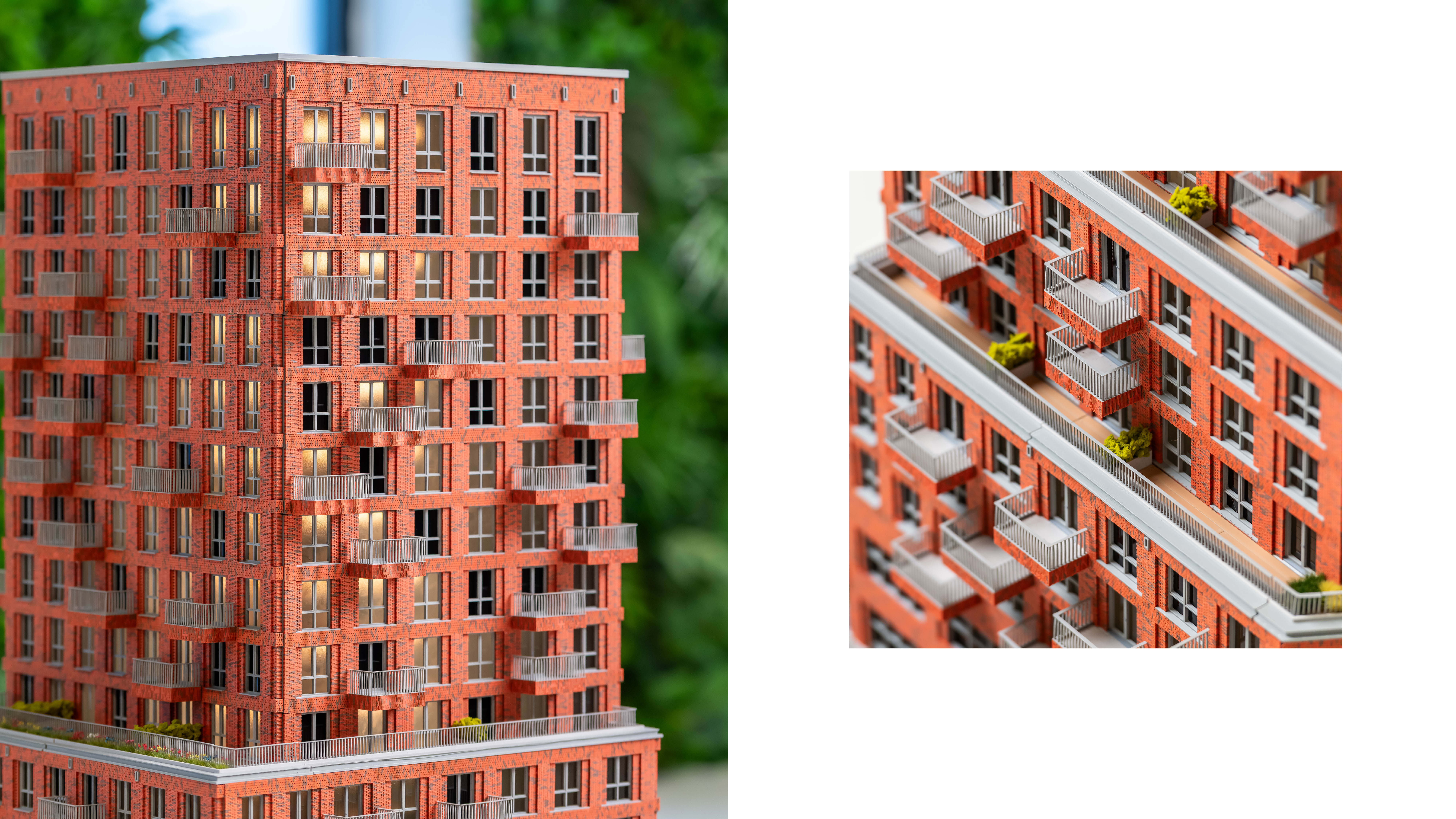 Full color 3D print maquette Nuvastgoed6