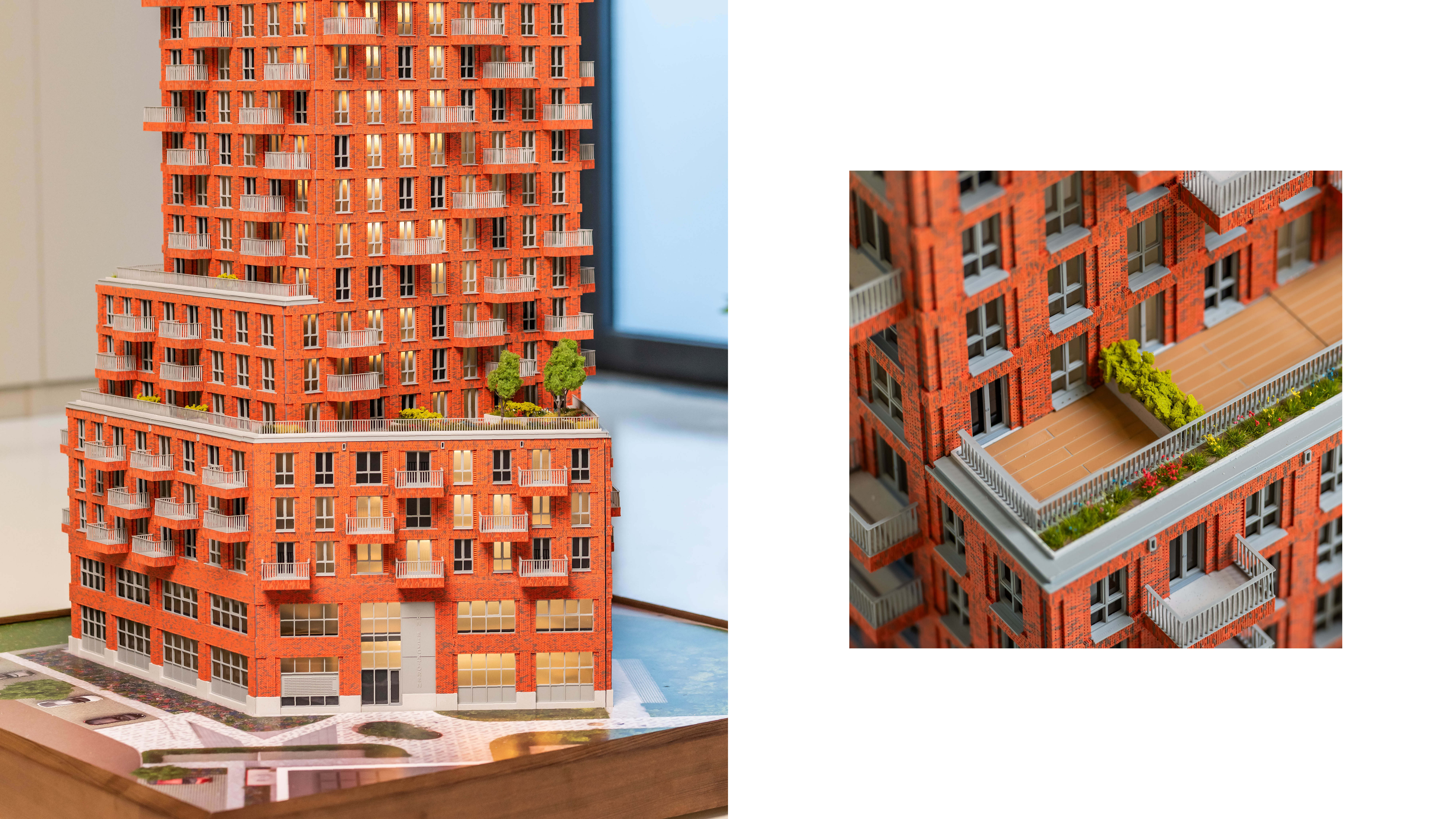 Full color 3D print maquette Nuvastgoed8